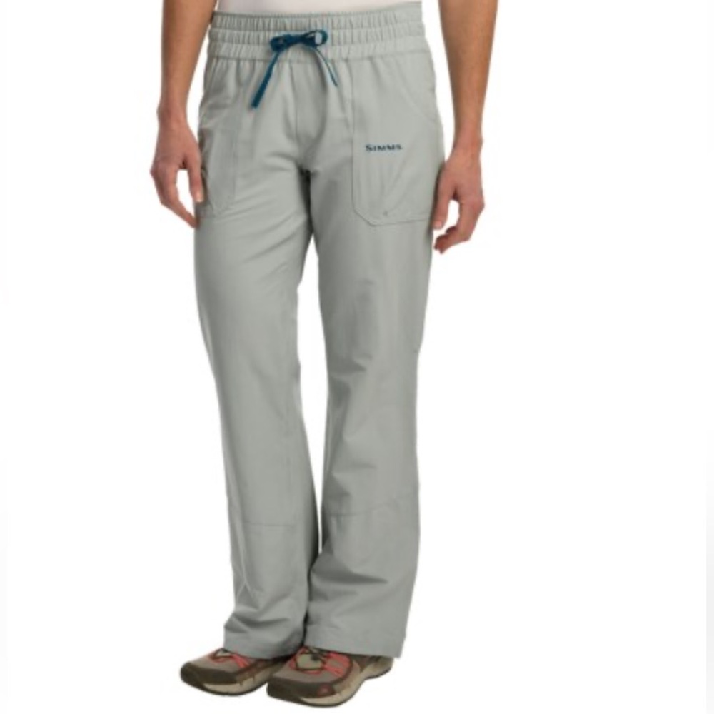 Simms Women’s Light Gray Cargo Pants Size XL